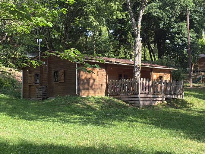 chalet en bois à Rocamadour