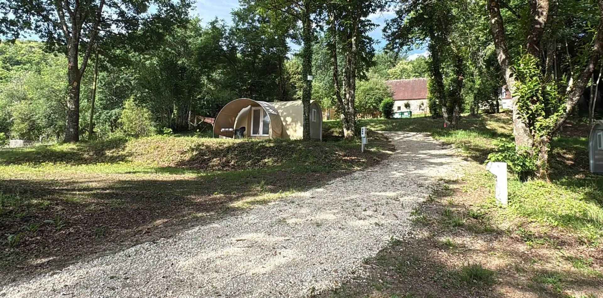 emplacement camping Rocamadour Lot